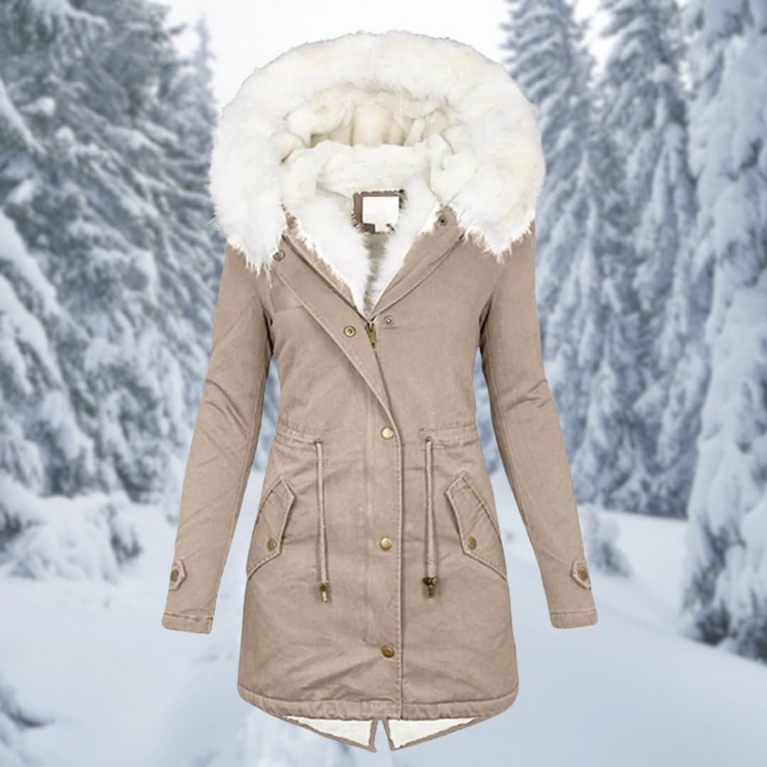 Winter Parka | Hooded | Fur Lined | Winter Coat | Winter Jackets Women-Grace Aura