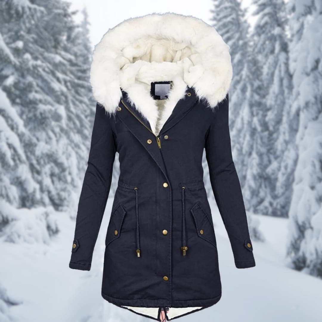 Winter Parka | Hooded | Fur Lined | Winter Coat | Winter Jackets Women-Grace Aura