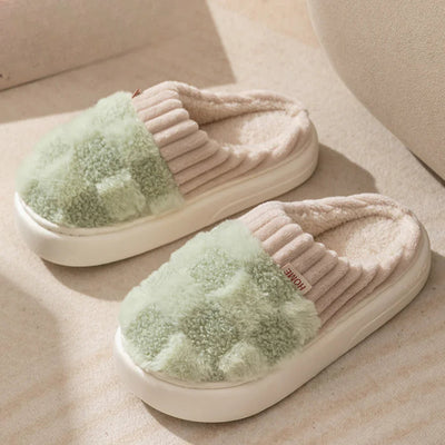 Winter Slippers - Women's Soft Warm Slip-On House Slippers-Grace Aura