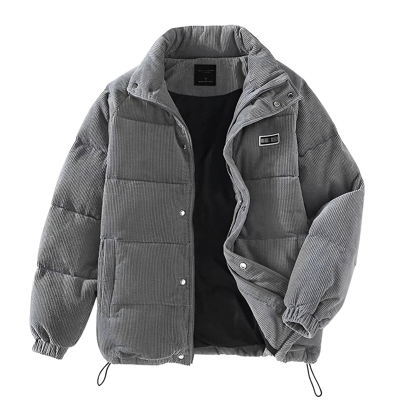 Winter jacket - Corduroy - Zip-Up - Puffer jacket - Winter jackets for men-Grace Aura