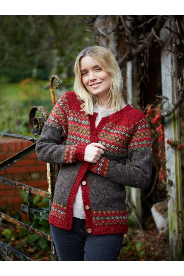 Women's Knitted Cardigan-Grace Aura