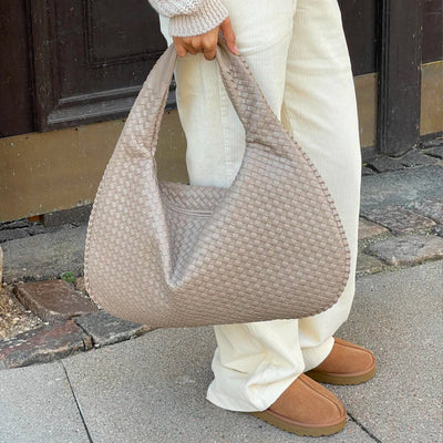 Woven Bag | Large | One Strap | Shoulder Bag | Handbag-Grace Aura